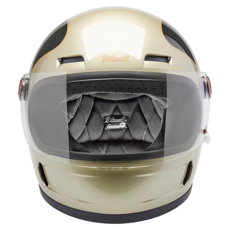 หมวกกันน็อค BILTWELL GRINGO SV METALLIC CHAMPAGNE CHARCOAL TRACKER
