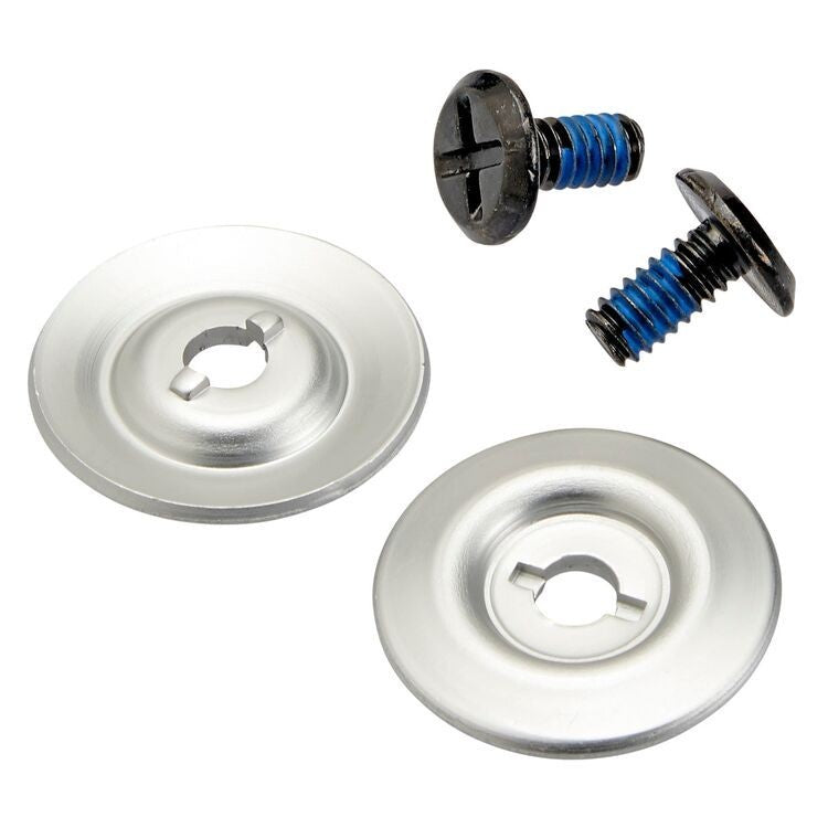 ชุดสกรู GRINGO S AND LANE SPLITTER HARDWARE KIT BLACK SCREW CHROME BASEPLATE