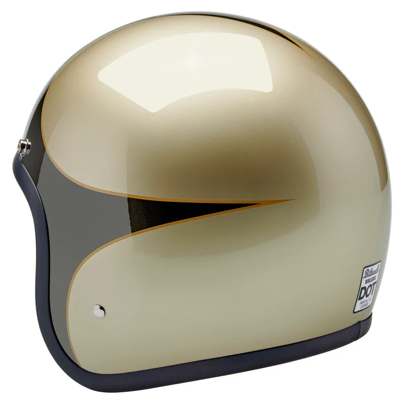 หมวกกันน็อค BILTWELL BONANZA METALLIC CHARCOAL CHAMPAGNE SCALLOP