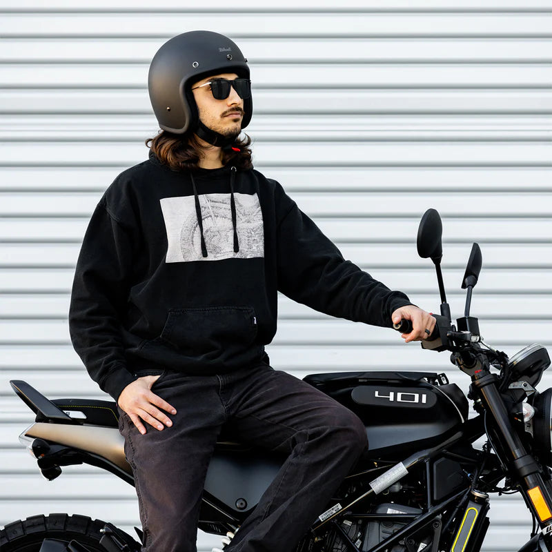 BILTWELL BONANZA FLAT BLACK
