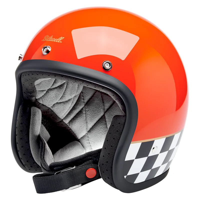 หมวกกันน็อค BILTWELL BONANZA COMPETITON ORANGE